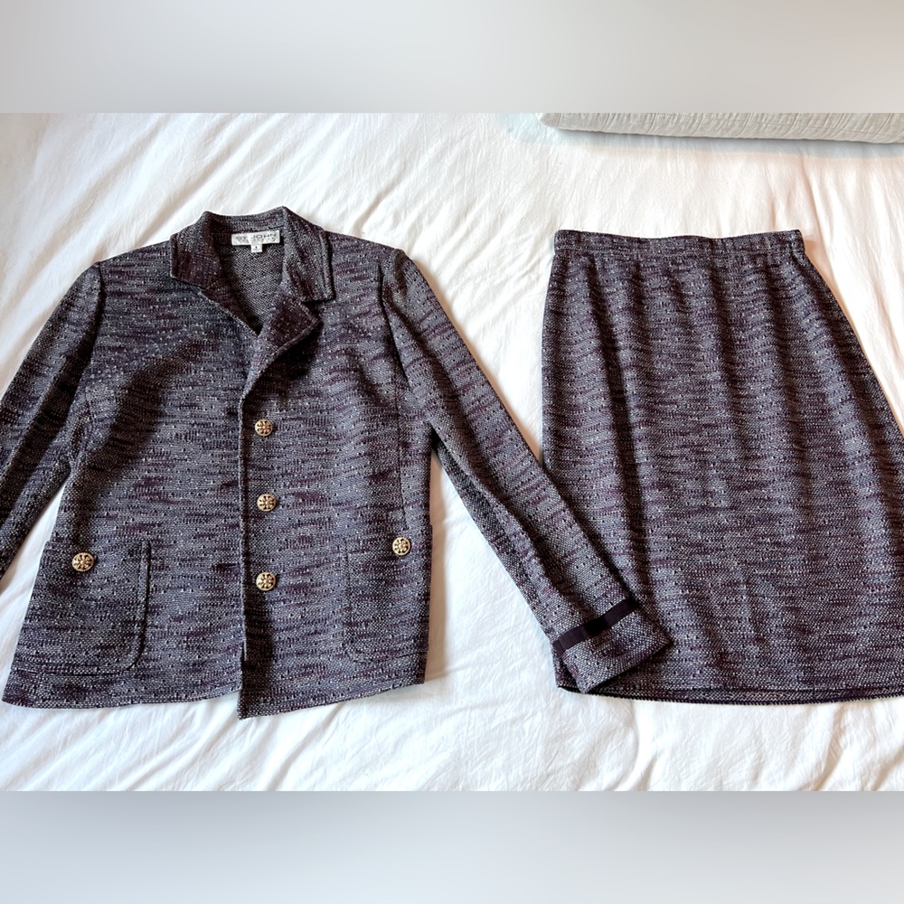 Women's Vintage St. John Collection Skirt Suit Size 8